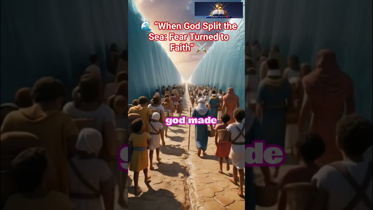 The Red Sea Miracle 🌊✨