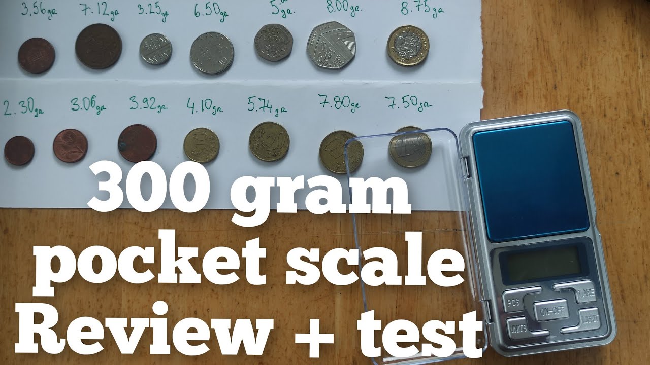 300 Gram 0.01gr Pocket Good Scale Review + accuracy TEST