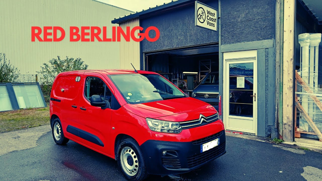 Aménagement minimaliste : Citroën Red Berlingo !
