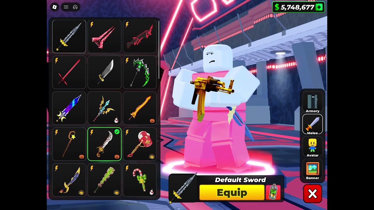 (10 subscriber special)  getting 3 kills with every melee i own in roblox flag wars