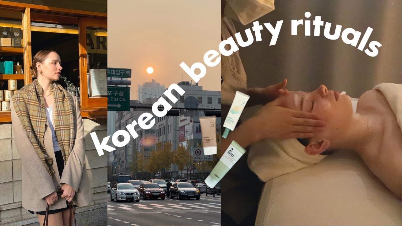 Korean beauty rituals & making them a little less brutal 🙊 VLOG | Sissel