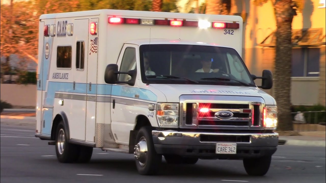 Care Ambulance 9669 Responding