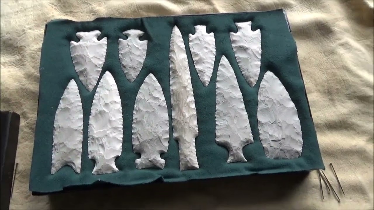 5 Small Keeper Cases of Things I've Chipped! Glass, Johnstone, Slate, and Cahokia Points