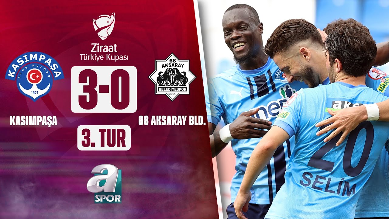Kasımpaşa 3-0 68 Aksaray Bld. (Ziraat Türkiye Kupası 3. Tur Maçı) / 31.10.2023