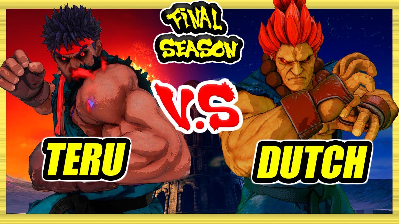 SFV CE 🔥 Teru (Kage) vs Dutch (Akuma) 🔥 Ranked Set 🔥 Street Fighter 5