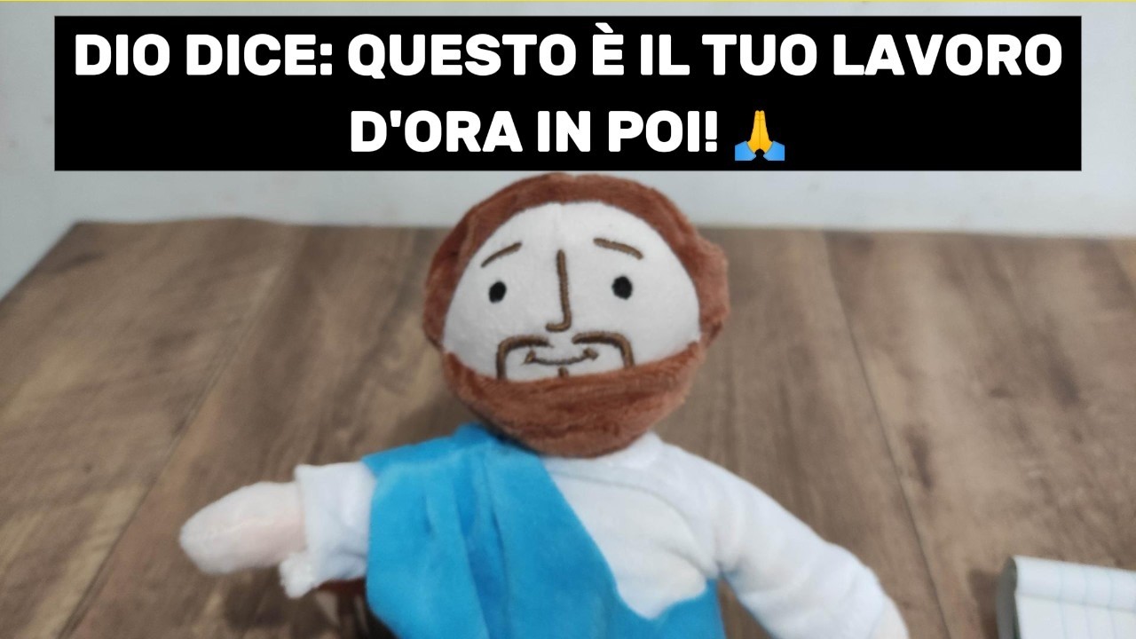 Dio dice: Questo è il lavoro che sei chiamato a fare sulla Terra! Ascolta ora! 👂
