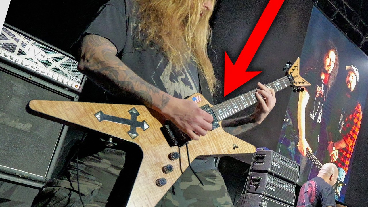 I Played Dimebag Darrell’s Actual Guitars Live