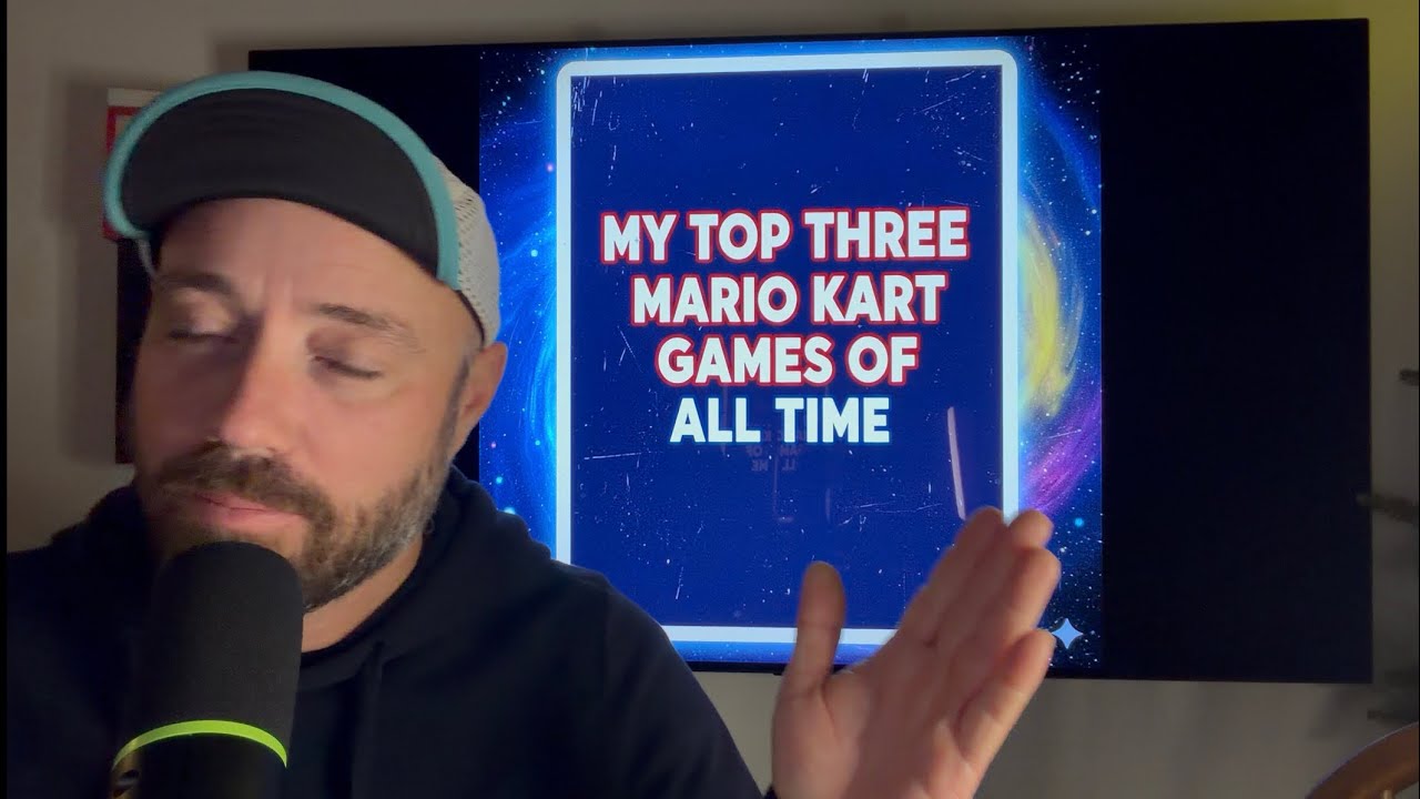 Мои три любимые игры серии Mario Kart всех времен