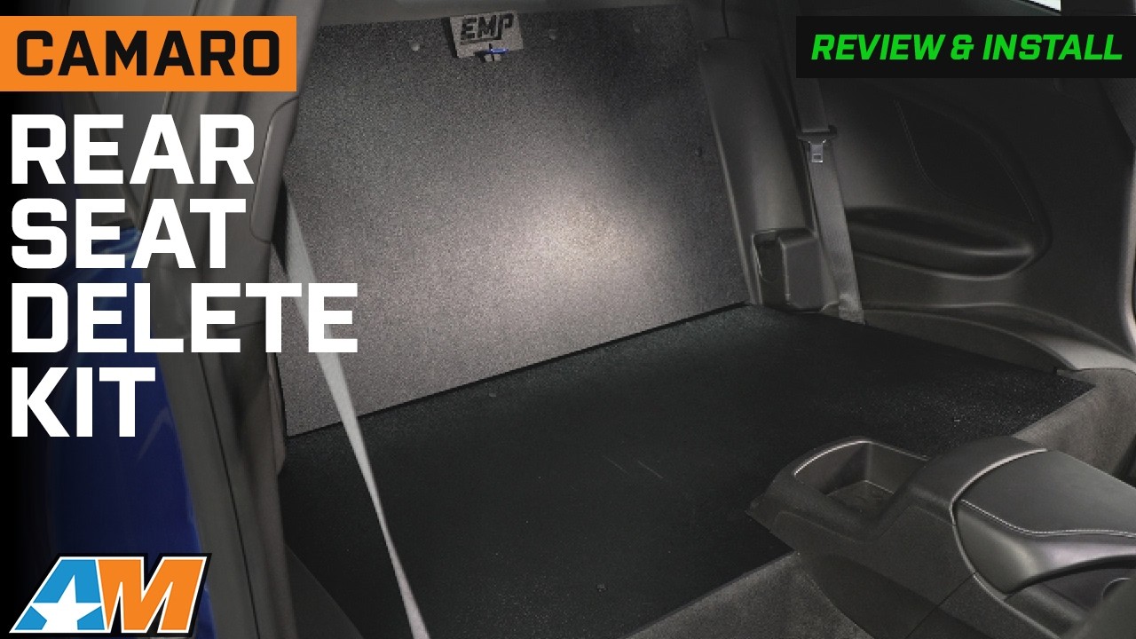Обзор и установка облегченного комплекта для удаления задних сидений в Camaro Lightweight Racer 2...