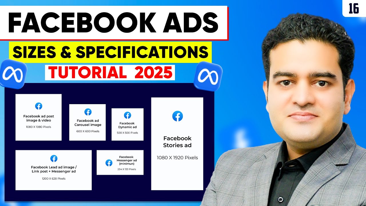 Facebook and Instagram Ads Sizes and Specifications 2025 | Facebook Ads Course 2025 | #fbadscourse