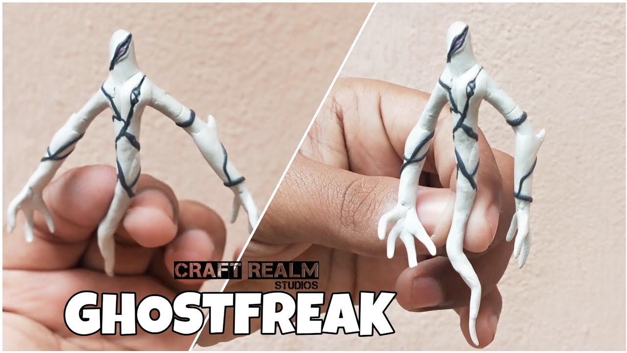 How to make Ghostfreak using clay | Clay Modelling