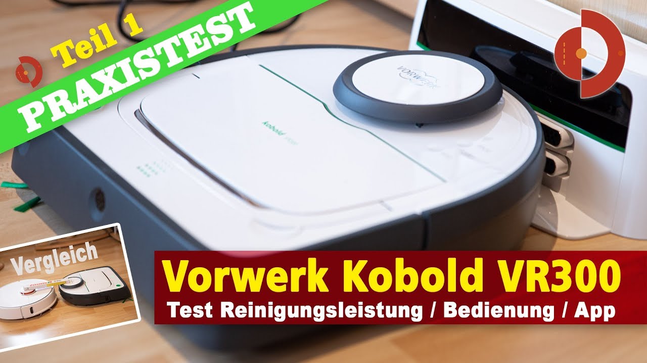 Vorwerk Kobold VR300 Test und Vergleich -Teil 1    [Saugroboter Test]