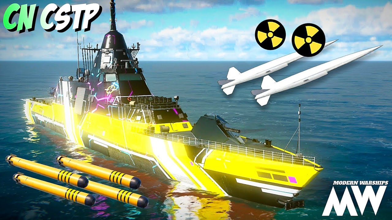 CN CSTP = One-Ship Army 💀 | ASN4G Missile + U12 Torpedo Build! Modern Warships