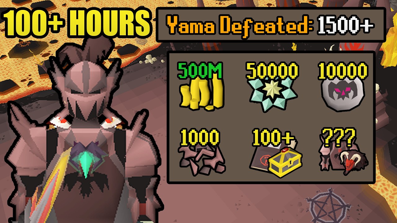 Более 100 часов игры в Yamaha | Завершил сбор UIM Collection Log (#76) [OSRS]