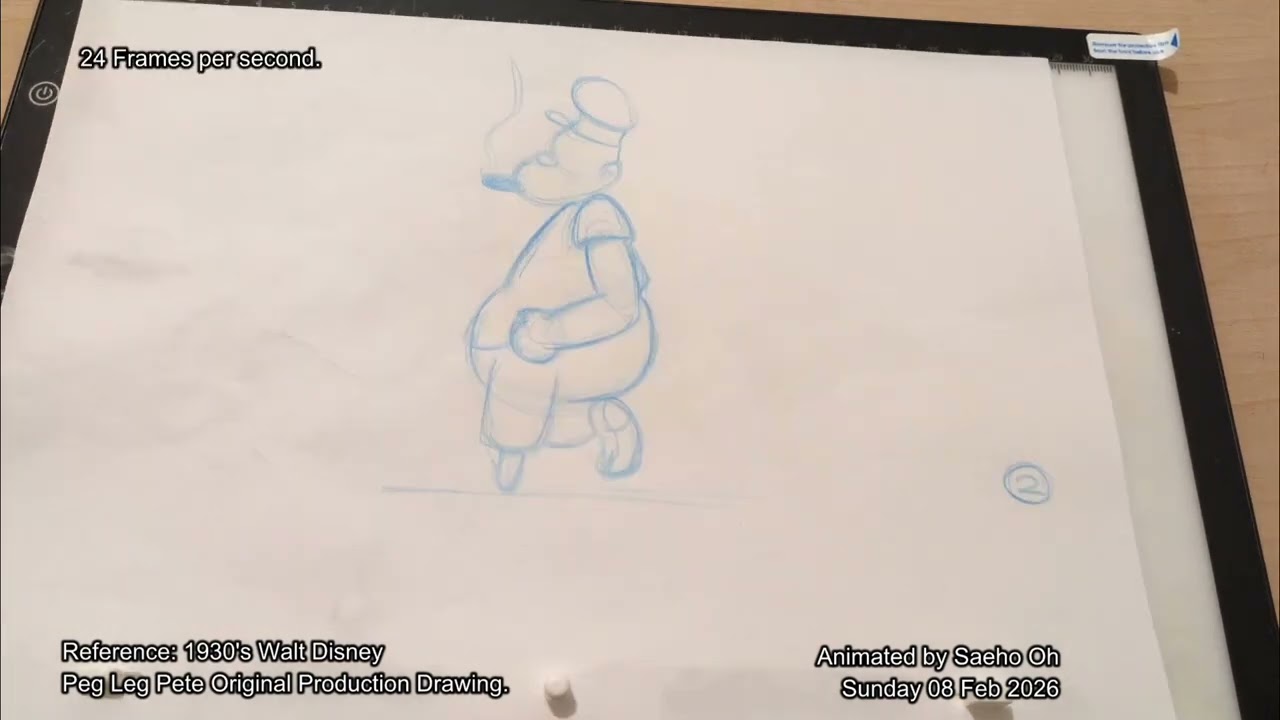 Peg Leg Pete animation practice! 