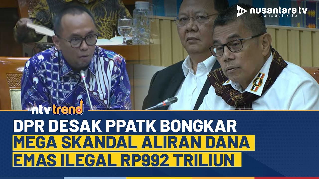 [FULL] Dugaan Aliran Dana Tambang Emas Ilegal Rp992 T, Hinca DPR Desak PPATK Telusuri Sang Penguasa