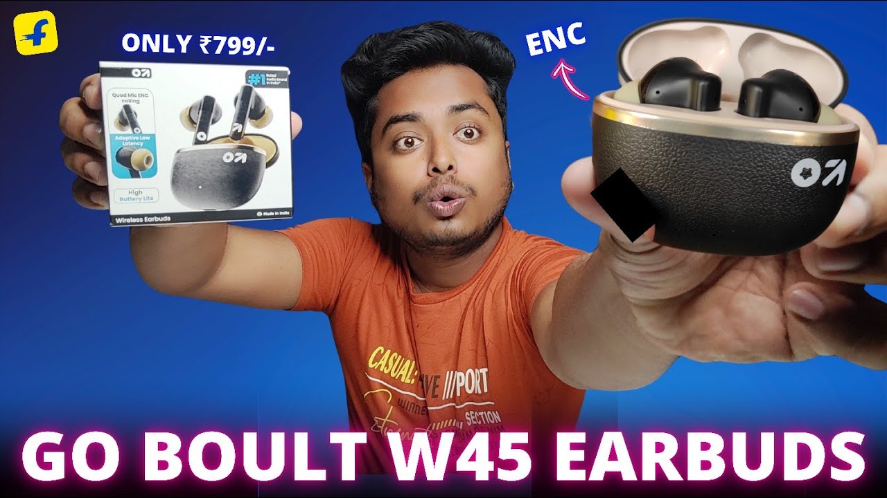 Go Boult W45 Earbuds Review - Only in @flipkart | 70 Hrs Playtime🔋|| Goboult W45 Review 