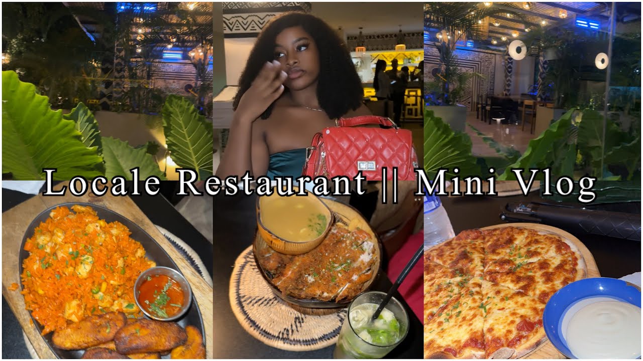 LOCALE RESTAURANT LAGOS || HONEST REVIEW || MY FRIEND’s BIRTHDAY CELEBRATION || MINI VLOG.