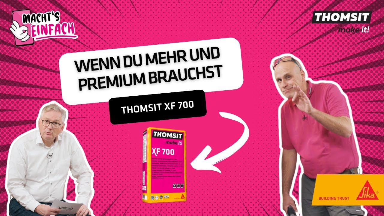 ⚡DER PREMIUM-DICKSCHICHT-AUSGLEICH FÜR PROFIS | THOMSIT XF 700