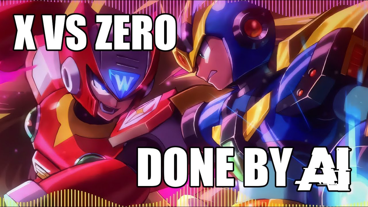 Megaman X5 - X VS Zero but continued by AI