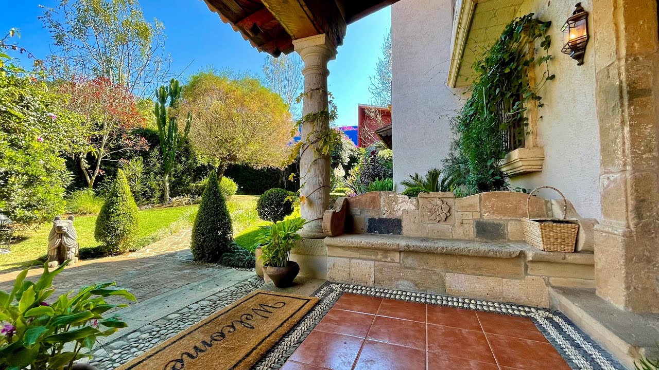 Exclusiva Residencia Patzcuaro los Nogales Casa Rustica 4 Habitaciones Jardin CEL 4433707260
