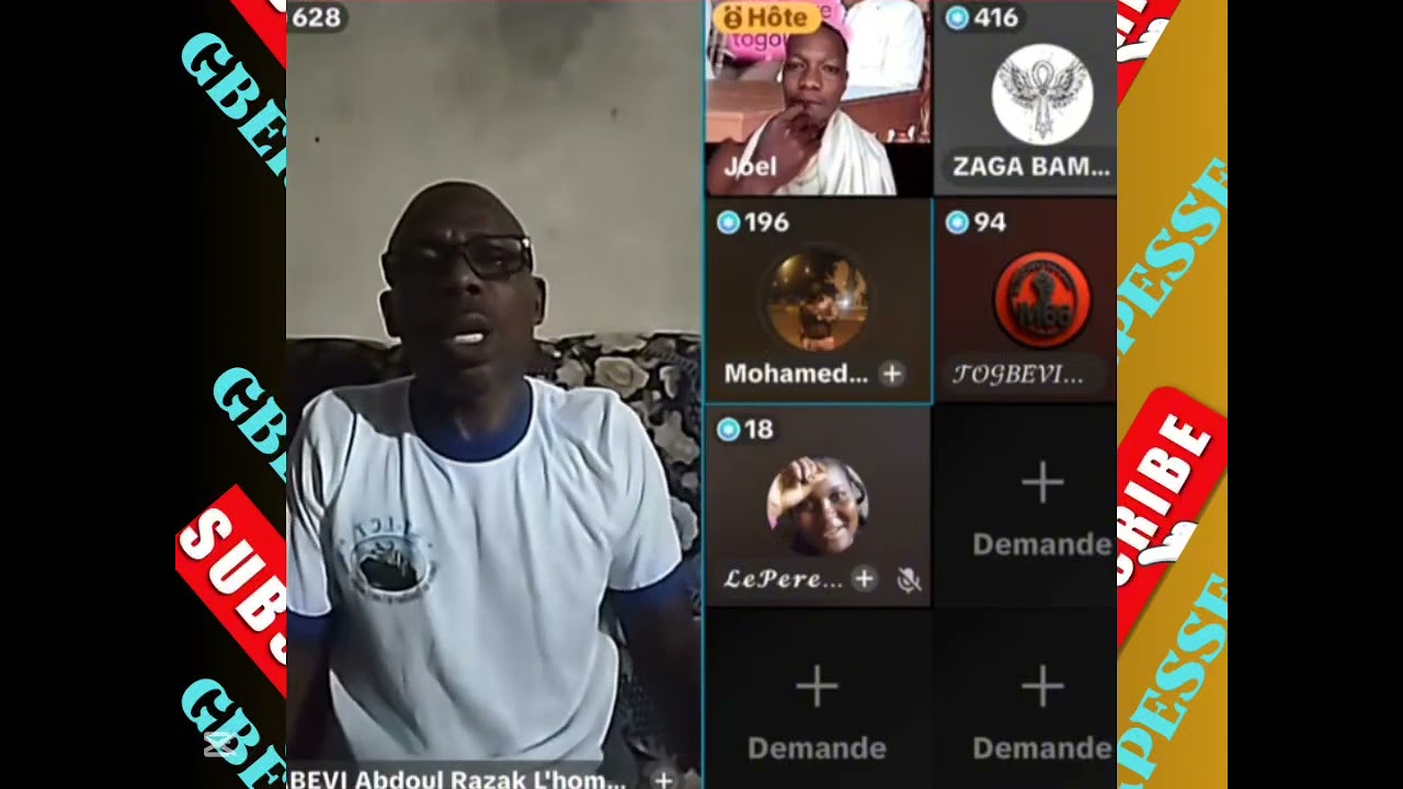 🇹🇬 ZAGA BAMBO TRÈS REMONTER DANS LE LIVE DE JOËL SUIVEZ JUSQU'À LA FIN 🇹🇬