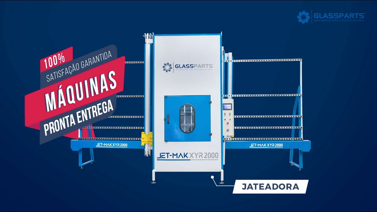 Máquina Jateadora GLASSPARTS