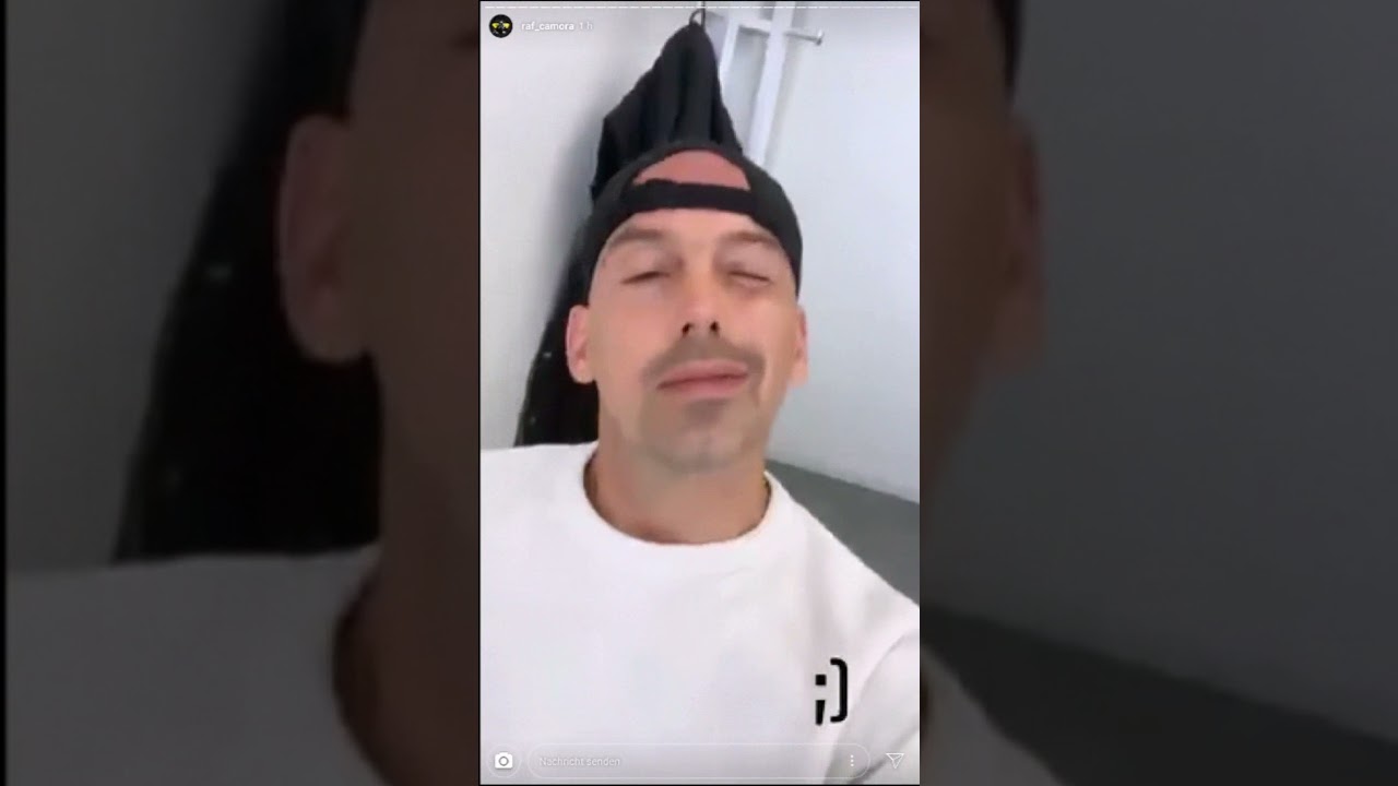 RAF CAMORA zeigt fertiges BUCH | DER PAKT in Produktion | Instagram Story