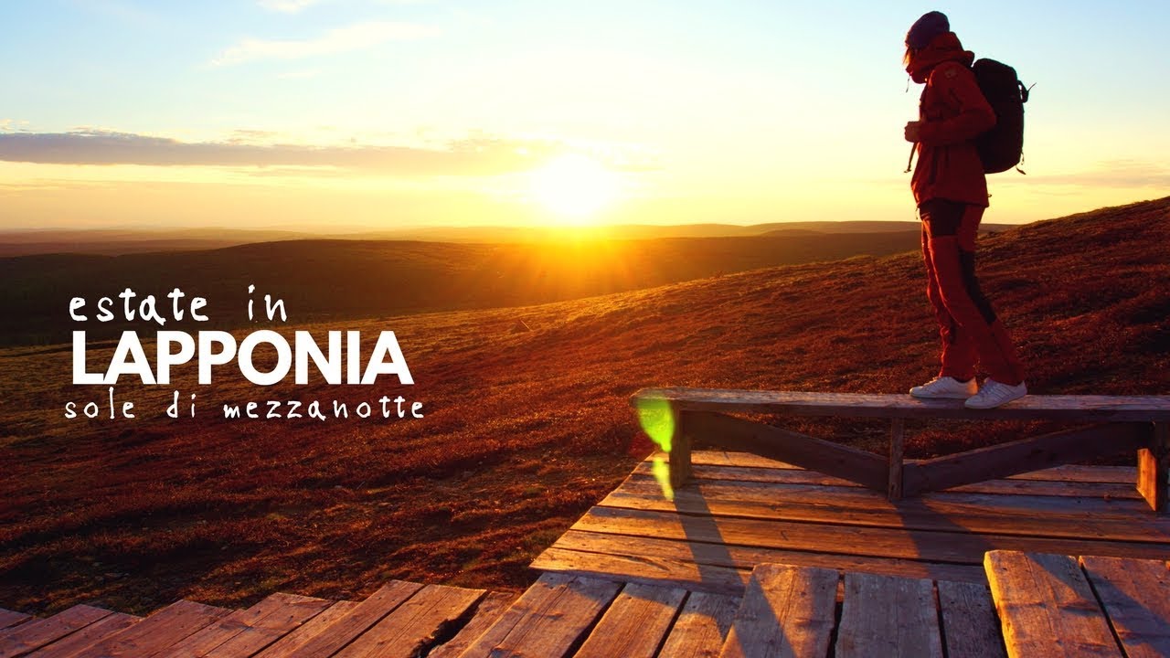 Abbiamo visto il SOLE DI MEZZANOTTE ● Estate in Lapponia Ep.1