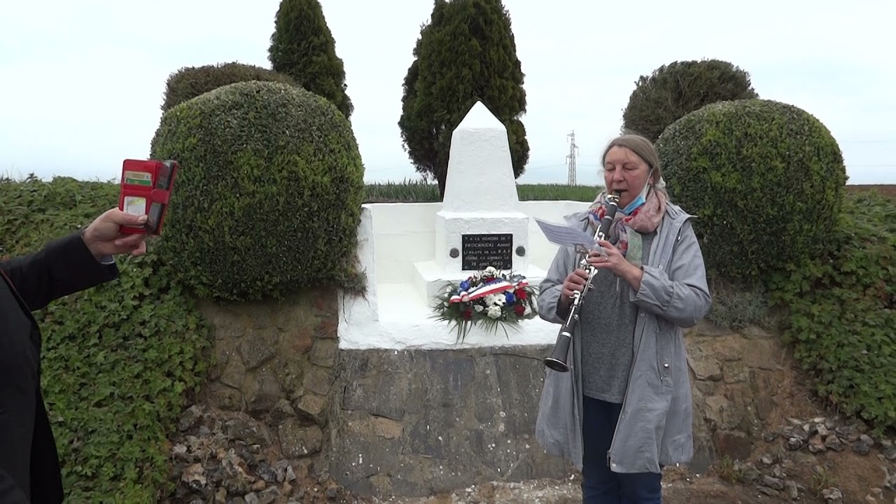 Le 8 mai 2021 à Naours l'hymne polonais