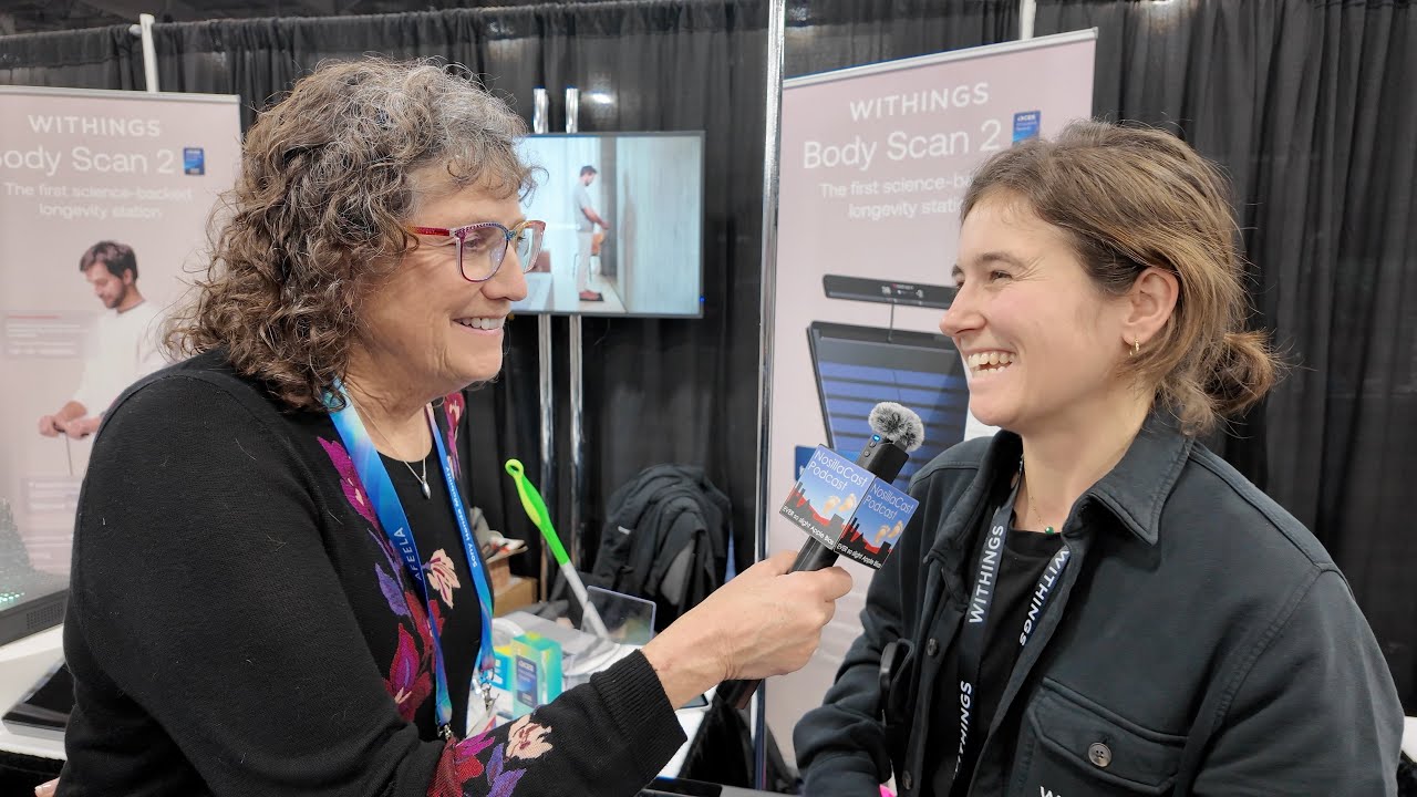 CES 2026: Умные весы Withings Body Scan 2