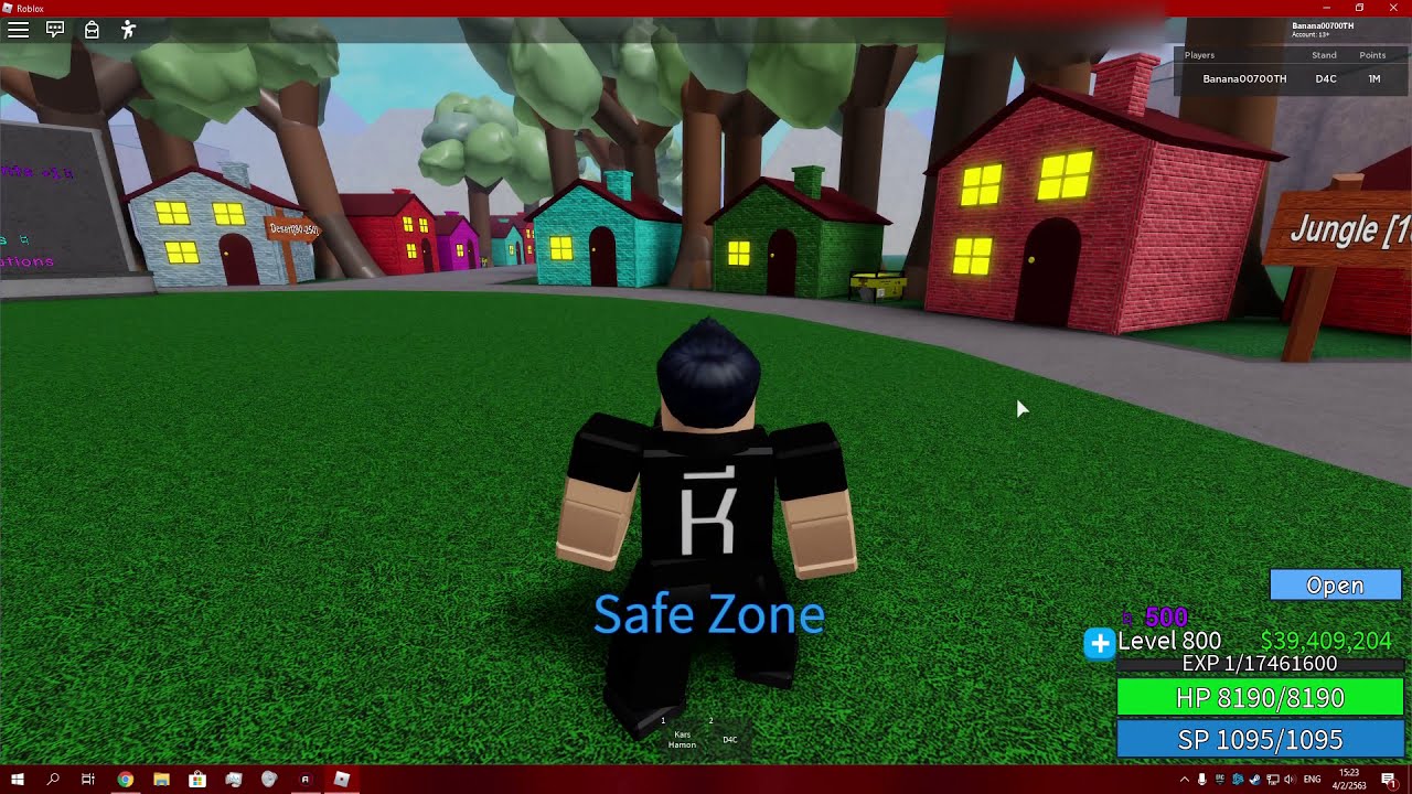 JoJo Blox I Got D4C for free 500 Point