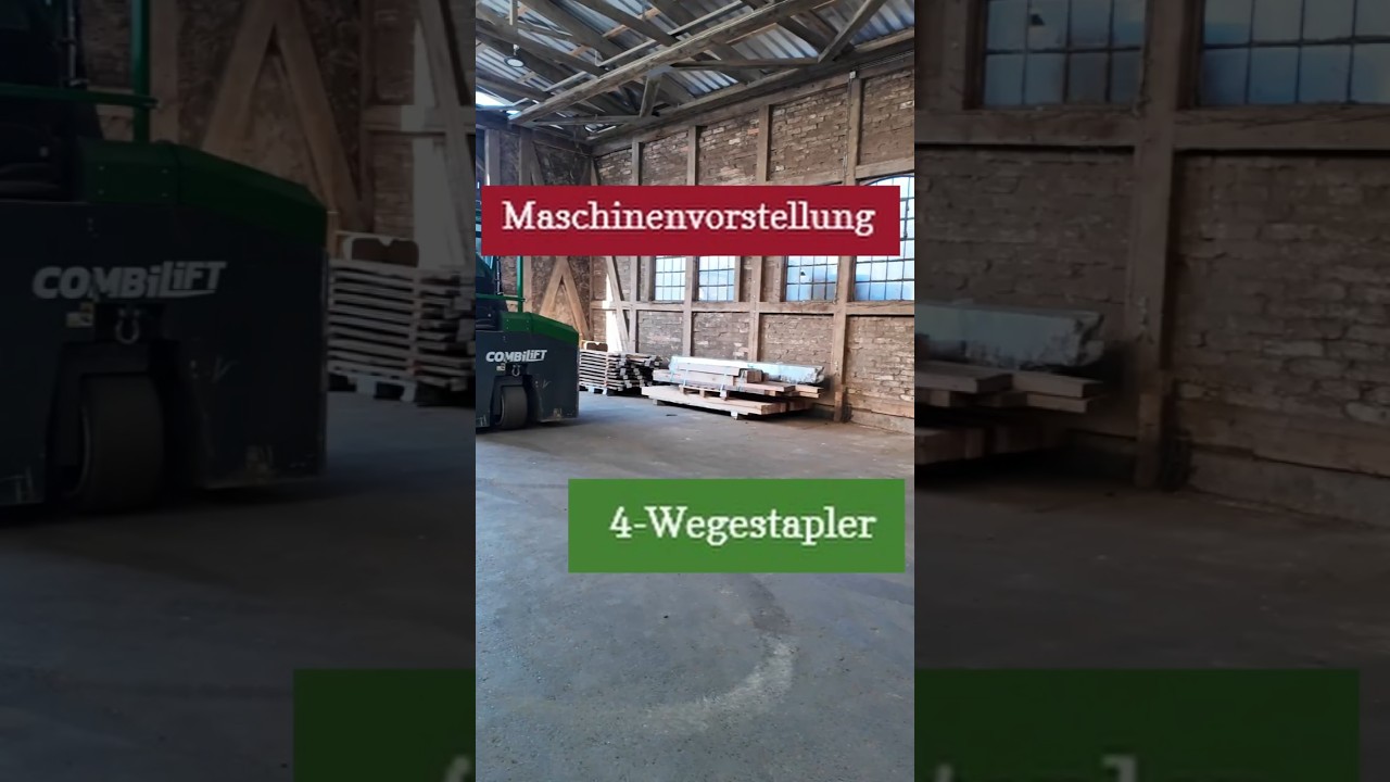 🔥 Unser 4-Wege-Stapler &ndash; 3 Tonnen Hubkraft & maximale Wendigkeit! 🔥Elektrisch & effizient! ⚡