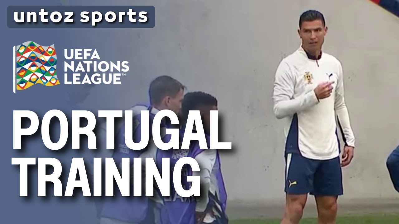 Portugal Training for Nations League Final Against Spain | Untoz Sports
