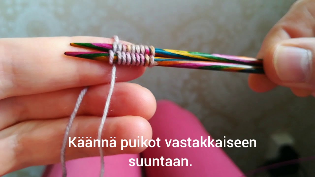 Magic Cast On -tekniikka