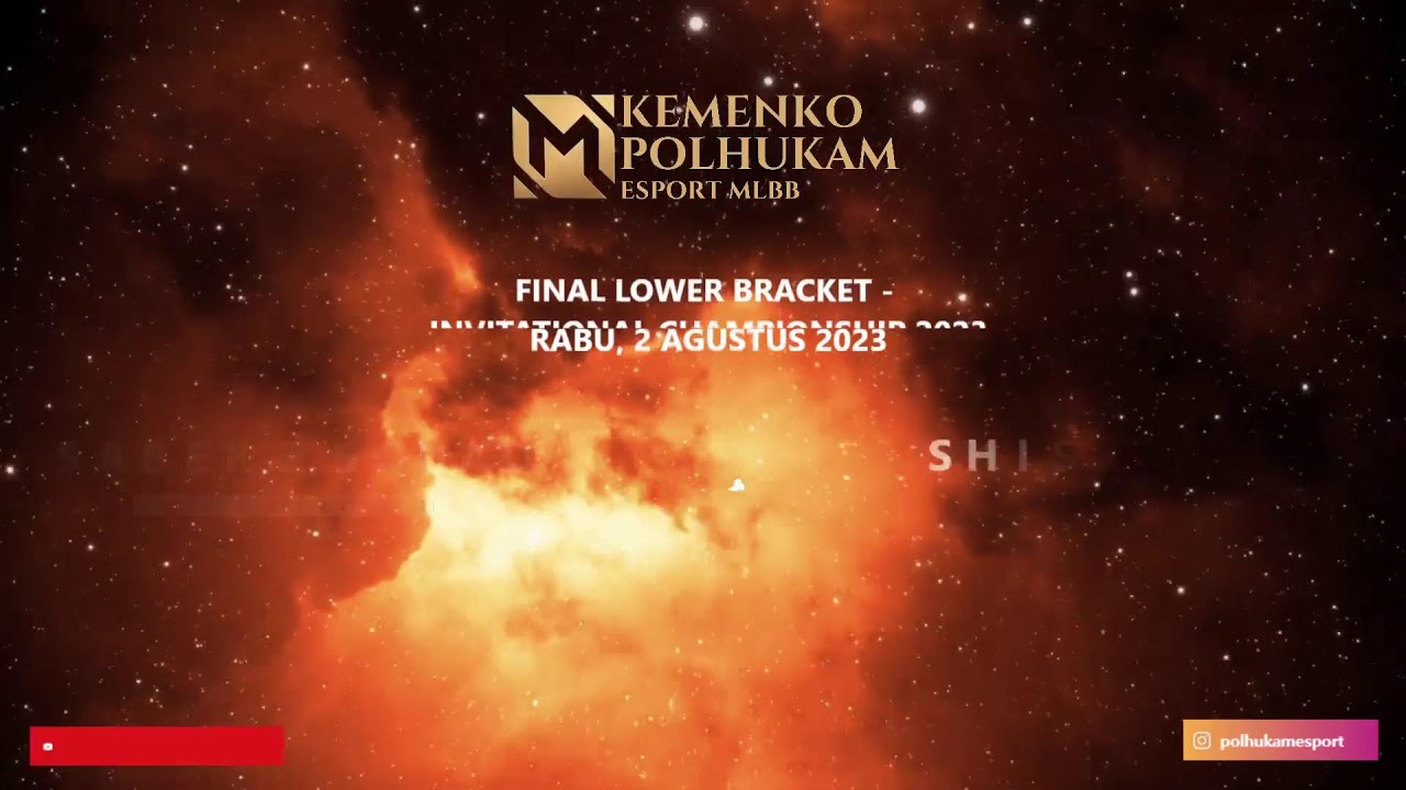 Final Lower Bracket Kemenko Polhukam E-Sport Invitational Championship 2023