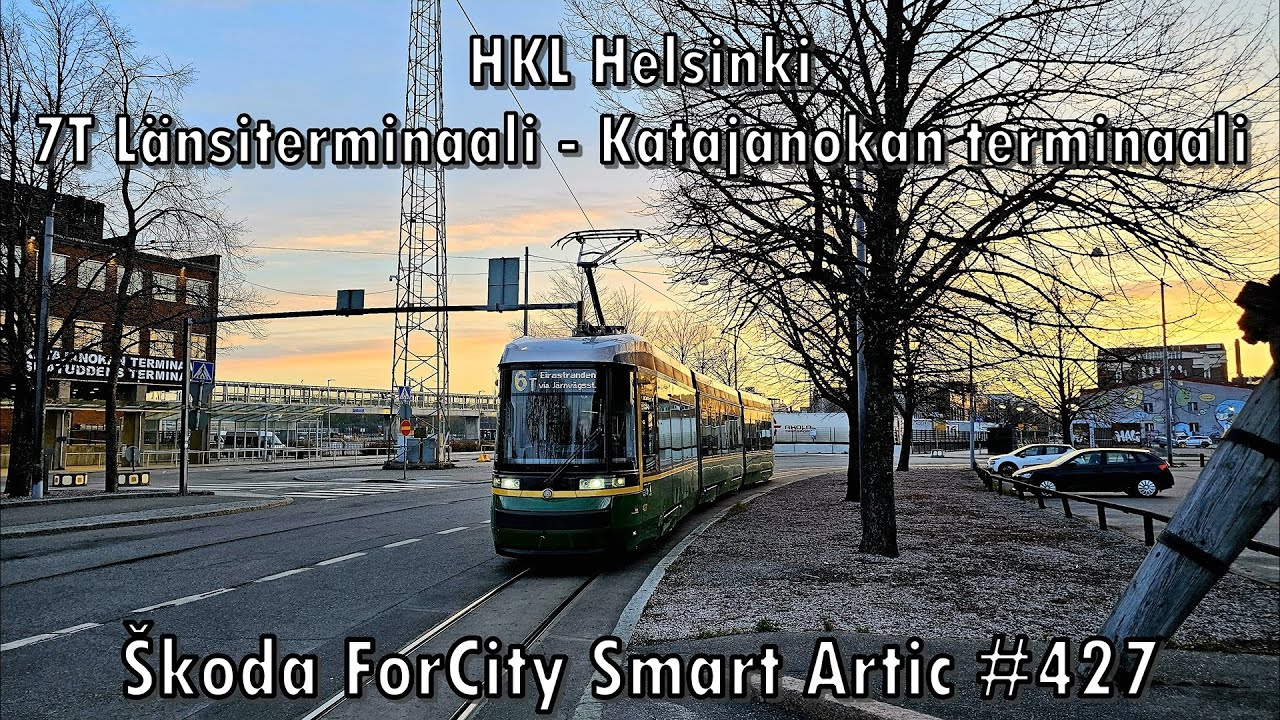 HKL Helsinki - linja 7T, Škoda ForCity Smart Artic #427