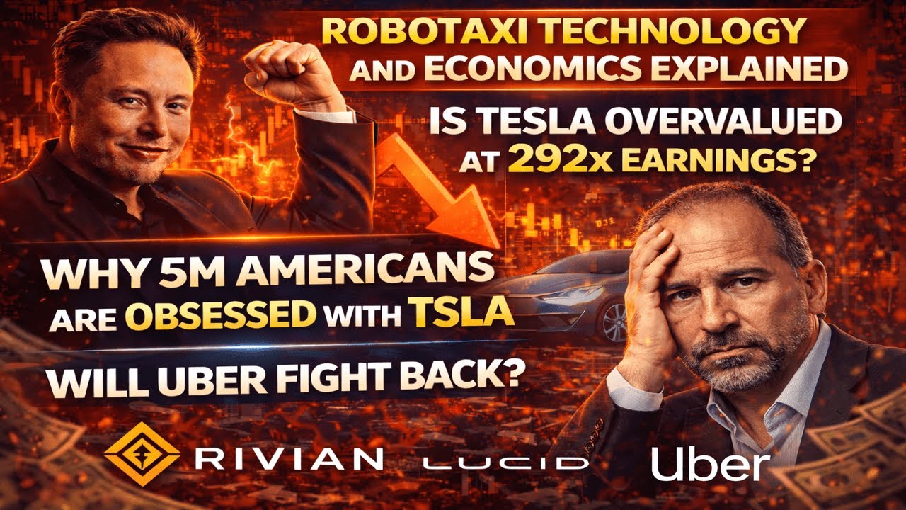TESLA ROBOTAXI BUSINESS MODEL EXPLAINED (UBER'S BIGGEST FEAR)
