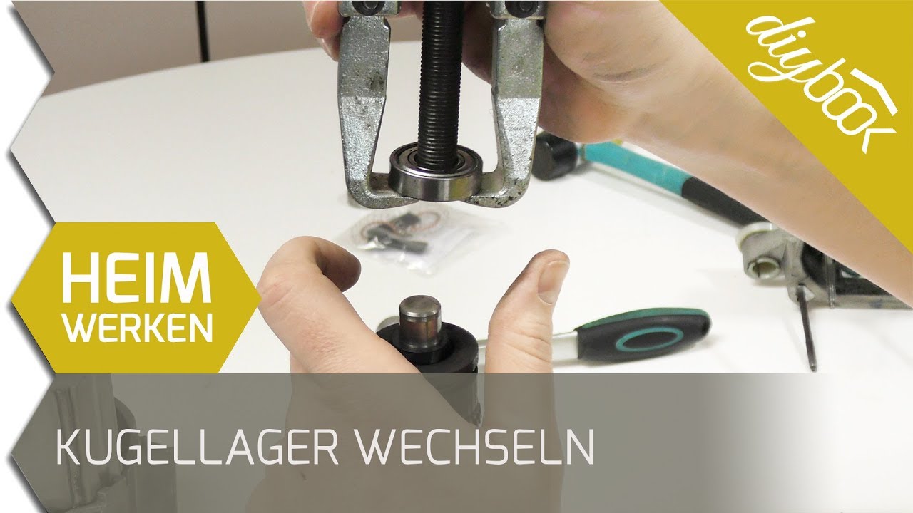 Kugellager tauschen: Am Beispiel eines Waschmaschinenmotors