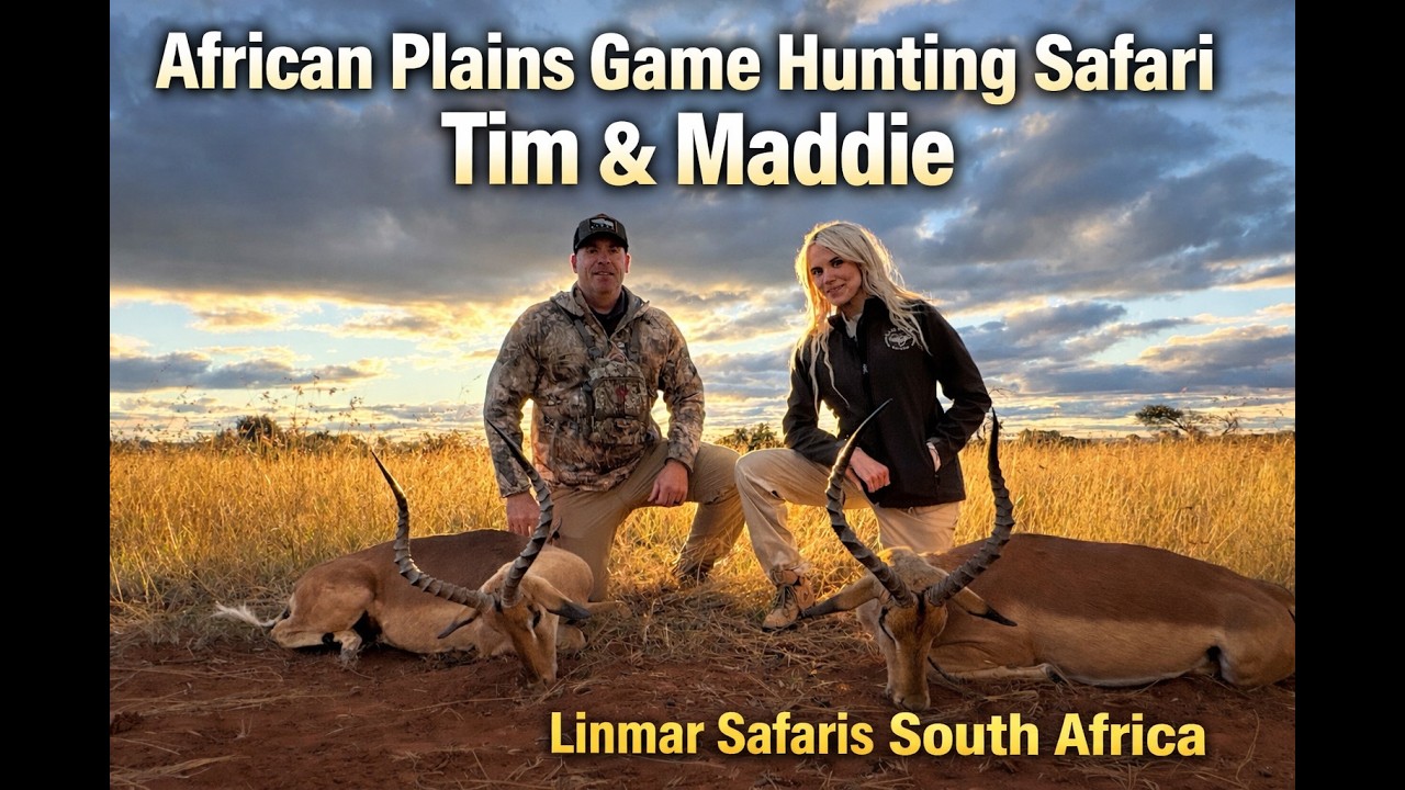 African Plains Game Hunting Safari-Tim & Maddie-Linmar Safaris South Africa