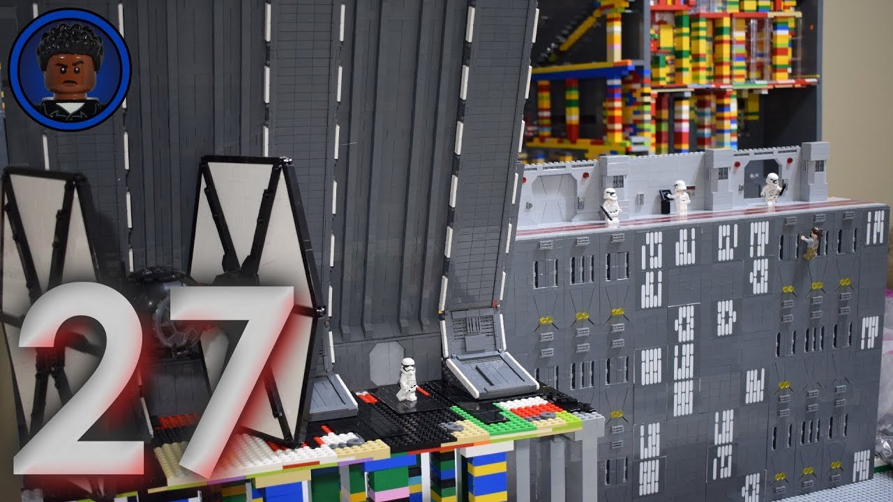 LEGO Starkiller Base MOC Build Series: Update 27 - HUGE Hangar Wall