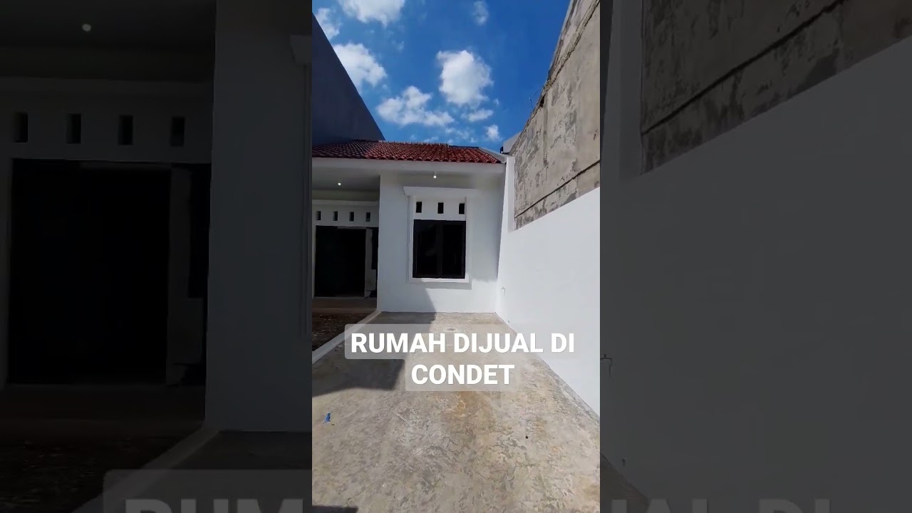 DIJUAL RUMAH BARU DI CONDET JAKARTA TIMUR #rumahdijual #rumahjakartadijual