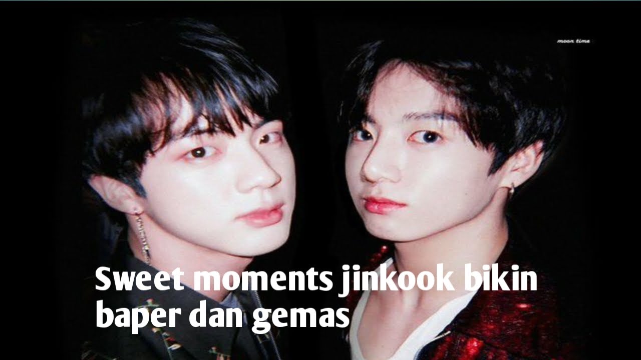 Sweet moments jinkook bikin baper dan gemas  #jinkook #kookjin #bts #couple