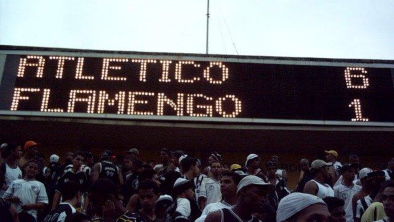 Atlético-MG 6x1 Flamengo - Campeonato Brasileiro 2004 (Jogo Completo)