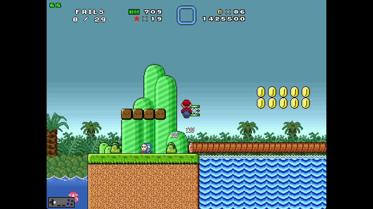 Super Mario Bros. X (SMBX) playthrough - Return to Yoshi's Island - W7 & W8