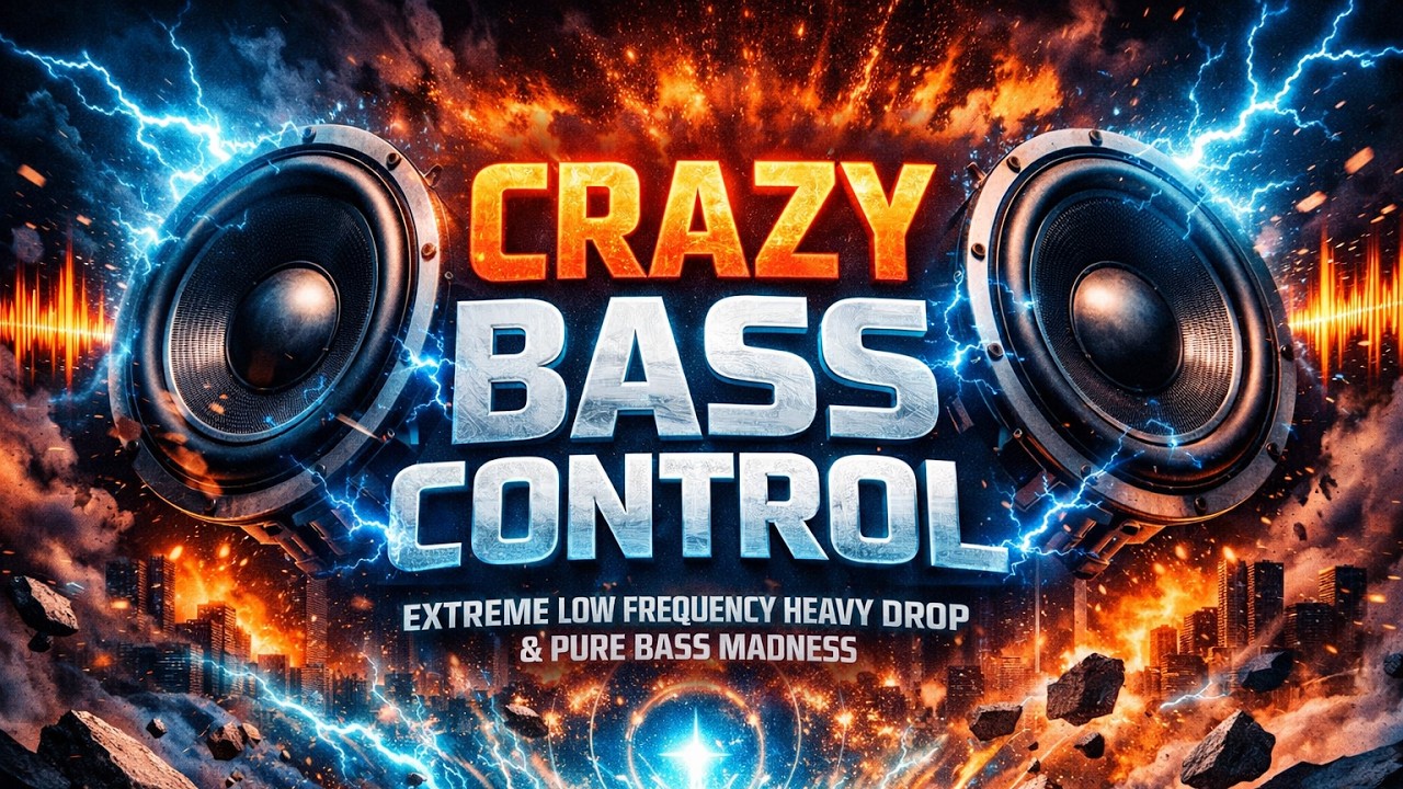 CRAZY BASS CONTROL - Extreme Low Frequency Heavy Drop and Pure Bass Madness