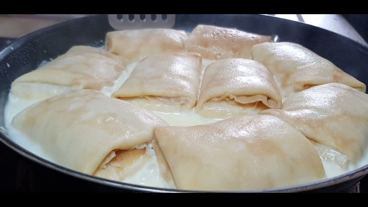 Идеальные блины с творогом. Безумно вкусно. Никаких комочков!