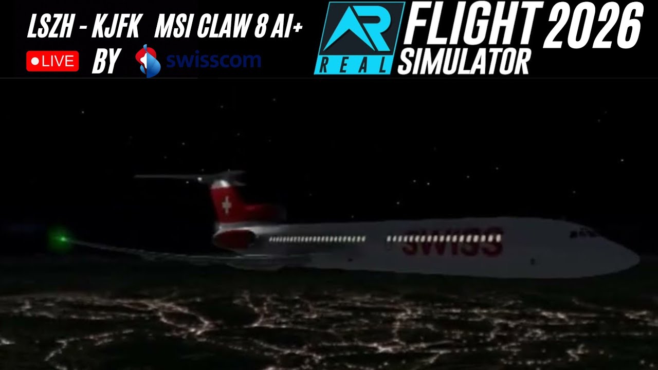 V 3.1.3 RFS Full Flight: Zurich to New York | Tupolev TU-154M