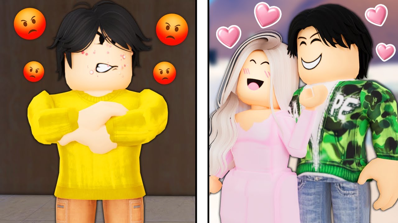 Уродливый брат мне завидовал... (Roblox Snapchat)
