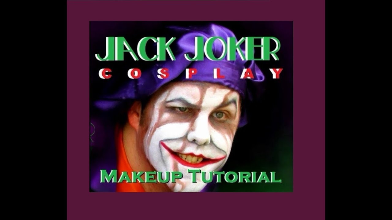 Jack  Nicholson JOKER Makeup Run-Through